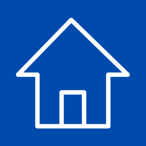 graphic of a house representing housing co-operatives