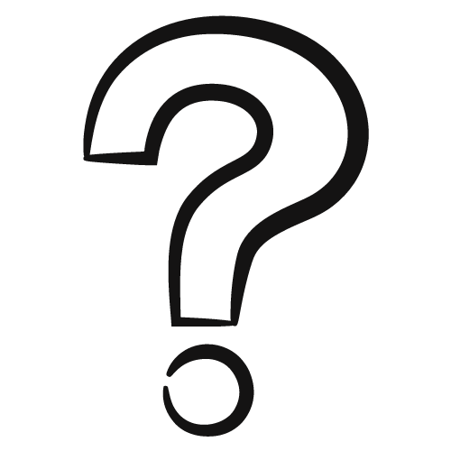 question mark graphic